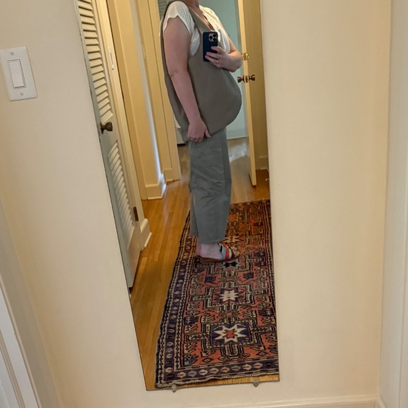 Lucky Brand Mia Large Saddle Tan Leather Hobo Bag - Picture 4 of 4